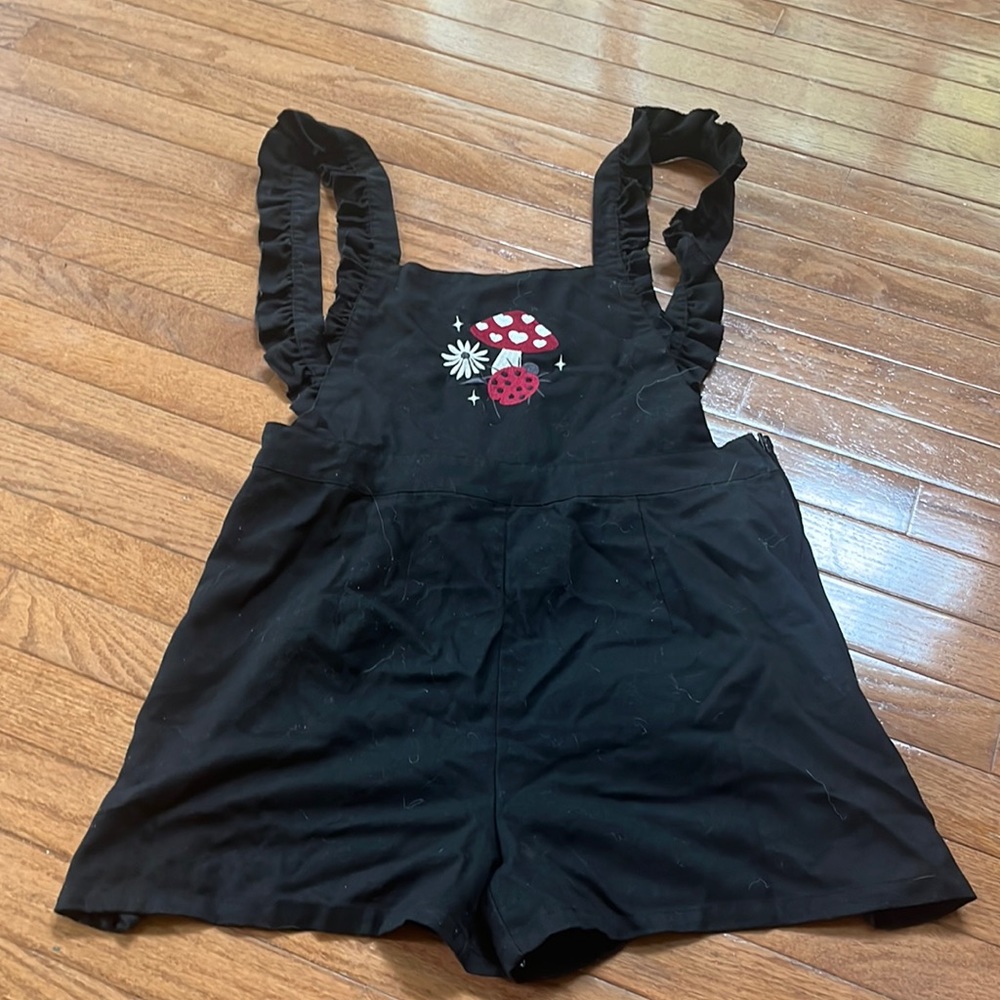 Mushroom overalls